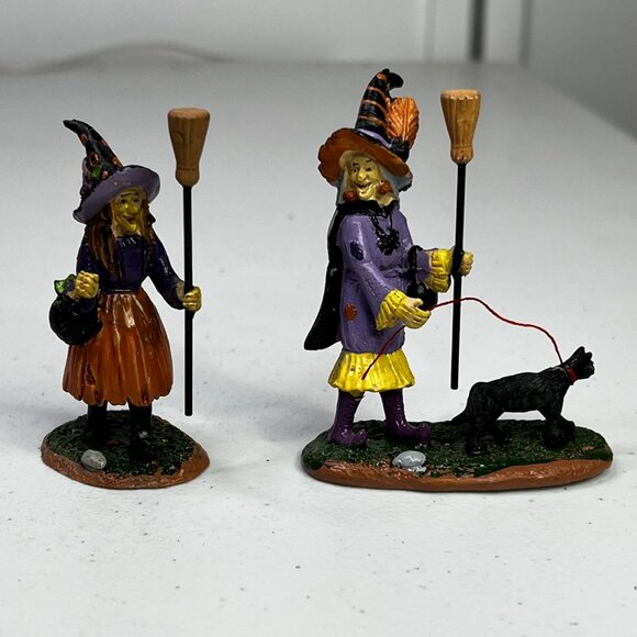 Lemax Witches Night Out Spooky Town Halloween Village Figurines - Picture 5 of 8